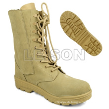 Rindsleder und Nylon Tactical Stiefel